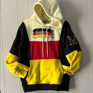 Mobillioneirer Hoodie with Embroidered Patch German World Tour unisex